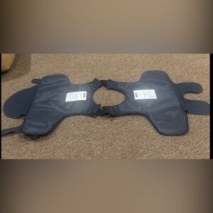PACA Body Armor Bullet Proof Vest WITH BALLISTIC PLATES! size 52R XL NAVY